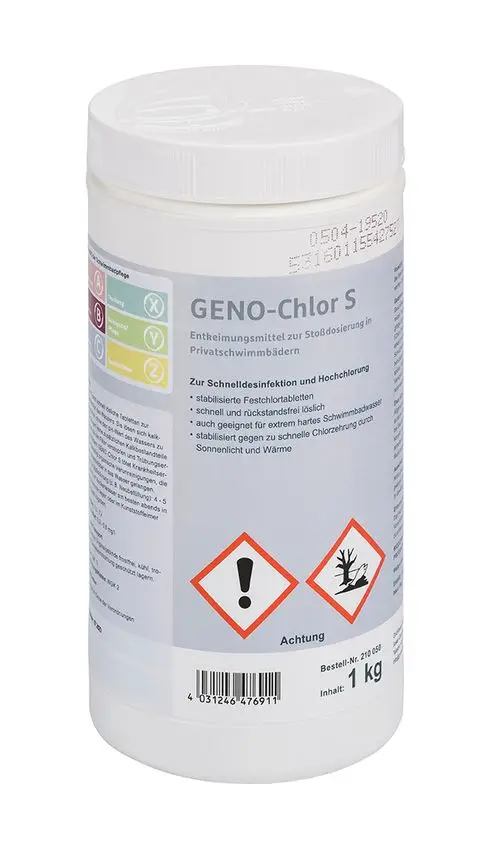 Grünbeck GENO-Chlor S Dosen-Inhalt 1 kg, 210050, Artikel in Kategorie